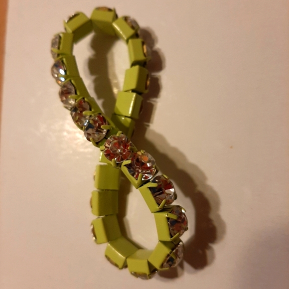 Chunky diamond elastic bracelet stretch - Picture 1 of 4